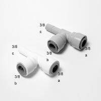 1PCS 3/8 "-3/8"-3/8 "ด้าน T-Type Bolt Hard Plug Business Water Machine RO Pure Water Purifier Fittings