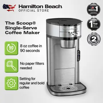 HAMILTON BEACH THE SCOOP SINGLE-SERVE COFFEE MAKER 49981-SAU