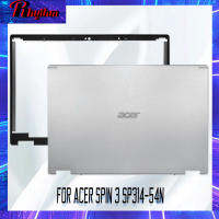 Baru Logam Komputer Riba LCD Belakang Penutup หนามเตย Acer Spin 3 SP314-54N Siri Bingkai Bezel Depatas Kes Belakang Perak GDS 4600JU070002