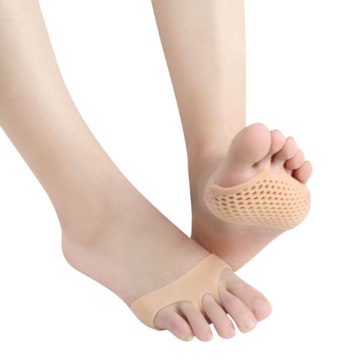 1pair-silicone-metatarsal-pads-toe-separator-pain-relief-foot-pads-orthotics-foot-massage-insoles-forefoot-socks-foot-care-tool