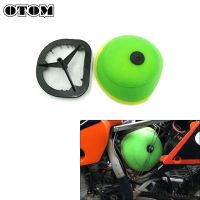 [LWF HOT]✐▧♟ OTOM Motorcycle Air Filters Dual Foam Layer Sponge Cleaner And Mount Bracket For KTM 85 125 200 250 350 450 500 SX EXC XCF SXF