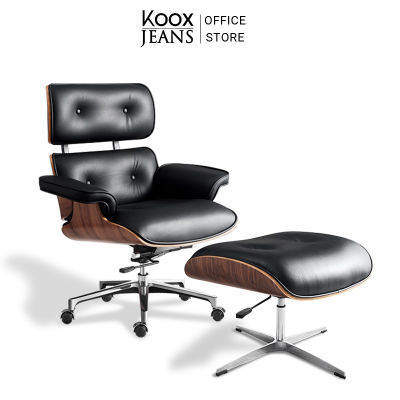 KOOXJEANS Leather office chair [KY01] เก้าอี้ทำงานหนังเก้าอี้ทำงานผู้บริหารเก้าอี้ทำงานคอมพิวเตอร์  Leather Swivel Chair Ergonomic Desk Chair for Home Office