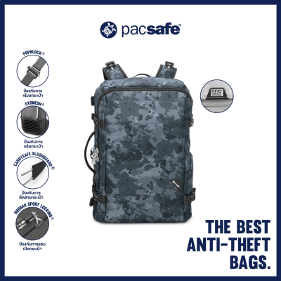 Pacsafe Vibe 40L Anti-Theft Carry-On Backpack กระเป๋าเป้สะพายหลัง กระเป๋ากันขโมย