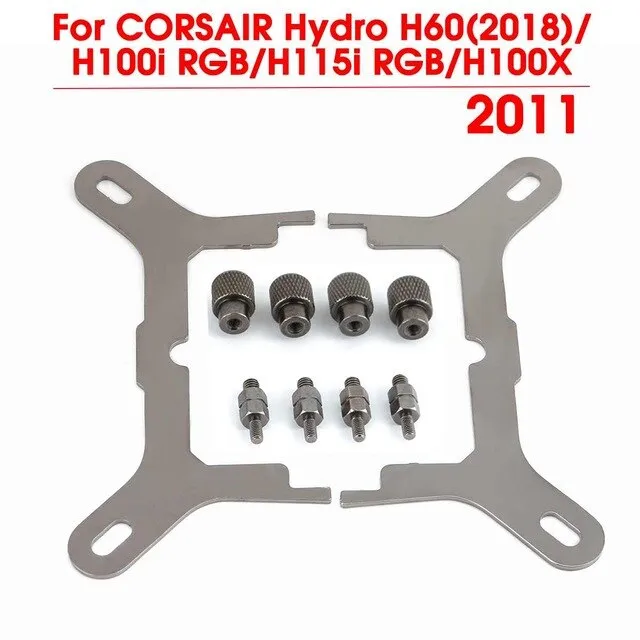 Cpu Water Cooler Mounting Bracket Hardware Kit For Corsair Hydro Series H45/h60 H110i Gt H80i