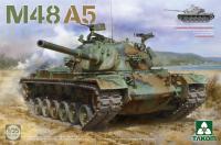 1/35 M48A5 Tank, รถถังไทย Takom #2161 ทำเป็นรถถังประจำการใน ทบ. ไทยได้ (รูปลอกมีขายแยก)