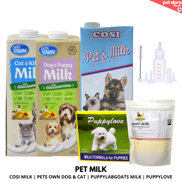 Pet Milk Cosi Milk Lactose Free Pets Own Dog & Cat Lactose Free
