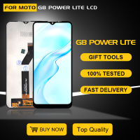 6.5นิ้วทดสอบการทำงานสำหรับ Motorola Moto G8 Power Lite จอแสดงผล Lcd Touch Panel Screen Digitizer สมัชชาเปลี่ยนด้วยเครื่องมือ