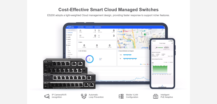 reyee-by-ruijie-es209gc-p-9-port-gigabit-smart-poe-switch-เน็ตเวิร์กสวิตช์-ของแท้-ประกันศูนย์-3ปี