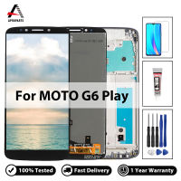 5.7 Oirginal สำหรับ Motorola Moto G6 Play XT1922จอแสดงผล LCD Touch Digitizer Assembly Touch Screen สำหรับ XT1922-1 XT1922-2หน้าจอคุณภาพสูงไม่มี Dead Pixel