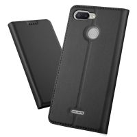 ❈❦✜ Dla Xiaomi 6 Redmi 6 luksusowe skórzane etui z klapką 2018 Ultra Premium Book portfel pokrywa dla MI 6 Dual Sim Business Cases Stand Cover