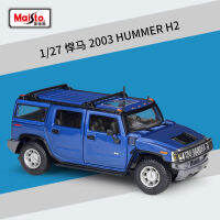 Maisto 1:27 Hummer 2003 Hummer H2 SUV Simulation Alloy Car Model Collection Ornaments