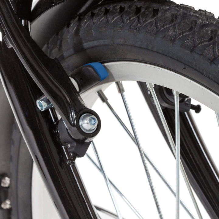 12คู่ทนทานจักรยานเงียบผ้าเบรคขี่จักรยาน-v-เบรกผู้ถือแผ่นรองเท้าบล็อกแผ่นยางสำหรับประสิทธิภาพยาวนานที่ดี