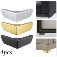 4pcs Heavy Load Bearing Furniture Legs Metal Cabinet Three-pronged Feet Triangle Sofa Legs DIY Furniture Hardware Legs Furniture Protectors Replacemen