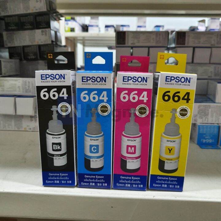 หมึกพิมพ์-epson-664-set-4-สี-bk-c-m-y