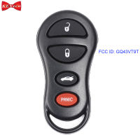 【■】 islwpi KEYECU สำหรับ Chrysler Neon Dodge Plymouth รีโมทคอนโทรลรถ Key Fob 4ปุ่ม GQ43VT9T