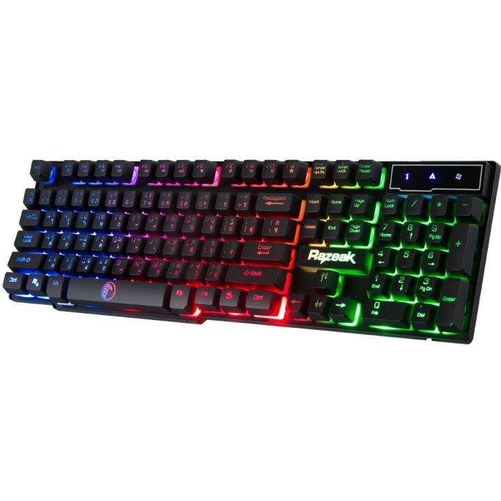 razeak-backlighted-gaming-keyboard-รุ่น-rk-8165-ไฟ-ledแสดงไฟรูปแบบ-rainbow