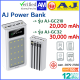 AJ powerbank รุ่นGC210 20000 mAh เเละ รุ่น GC32 30000 mAh fast charge type c ไฟ LED พร้อมสาย 4 เส้นในตัว รับประกัน 1 ปี