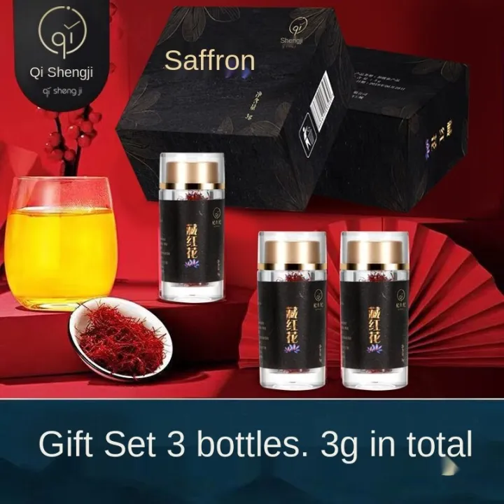 💗READY STOCK 💗 Saffron Authentic Premium Tibet Wild Soaked Water To Drink Saffron Tea 1g/3g To