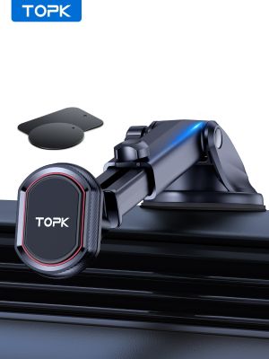 TOPK D37-X Universal Car Phone Holder For Phone Air Vent Hook Mount Cell Stand For iPhone 14 13 11 Pro Max Xiaomi Huawei Samsung