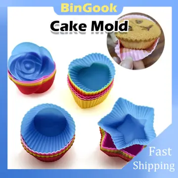 Silicone Mold Heart Cupcake Soap Silicone Cake Mold Muffin Baking