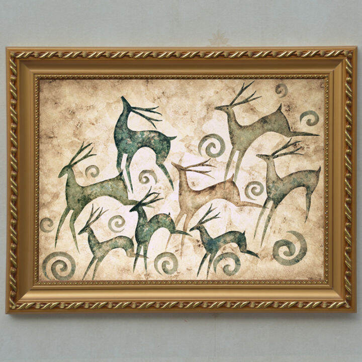 Oil painting frame digital oil painting frame 40×50 custom acrylic oil