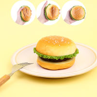 JIPING Simulation Burger Scented Charm Slow Rising Collection Stress Reliever Toys Slow Rising Stress Reliever Squishy Toys Set