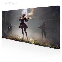 Nier Automata Mousepad เกม XL ใหม่คอมพิวเตอร์ HD Mousepad XXL พรมกันลื่นสำนักงานแล็ปท็อปเดสก์ทอป Mousepad