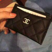 ♔♔♔Caviar Card Bag Coin Bag Hand Card ถูกตั้งค่าให้ได้รับแพ็คเกจการเรียงลำดับ BaoLing Lattice Package