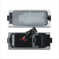 โคมไฟแผ่นตัวเลขป้ายทะเบียน Led ข้อผิดพลาดรถฟรี2ชิ้นสำหรับ Ford Edge Mk1 2007 2014 Mk2หนี2008 2012 Mariner 08 11