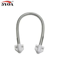 5YOA Door Loop Electric Stainless steel Exposed Mounting protection sleeve Access Control Cable Line for Control Lock Door Lock