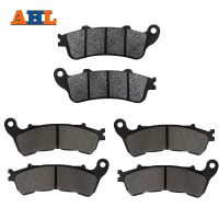 AHL Motorcycle Front And Rear Brake Pads For HONDA VFR 800/A Interceptor (ABS) 2006-2012 XL 1000 Varadero 2010-2015