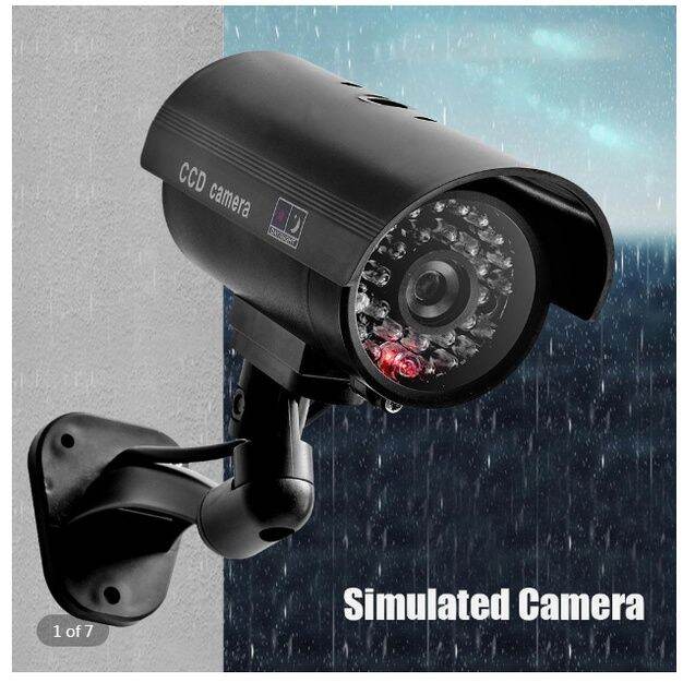 Mega Fake dummy camera cctv Outdoor Fake Camera Home Security Video ...