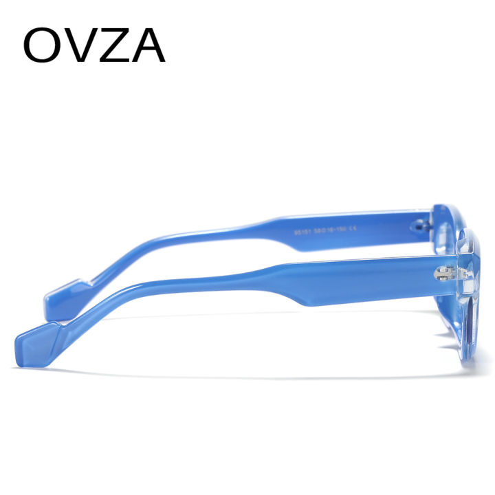 แว่นกันแดดแฟชั่น-ovza-กรอบแคบสำหรับผู้หญิงดีไซน์แบรนด์สำหรับผู้ชายสไตล์พังก์-s2069