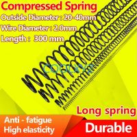 Pressure Long Spring Compression Long Spring Y Type Return Strong Spring Wire Diameter 2.0mm Length 300mm Diameter 20-40mm