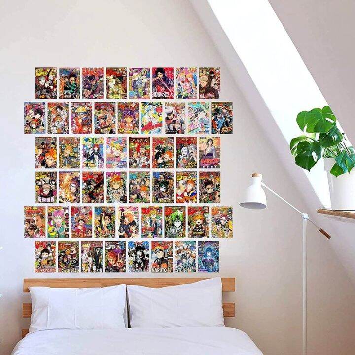 50-pcs-anime-magazine-cover-wall-sticker-set-room-decor-poster-dorm-fashion-small-poster-wall-art-aesthetic-photo-bedroom-decor-tapestries-hangings