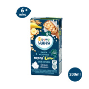 sữa nước fruto nga cho bé hộp 200ml  mẫu mới 18 hộp thùng. Babyshop1921