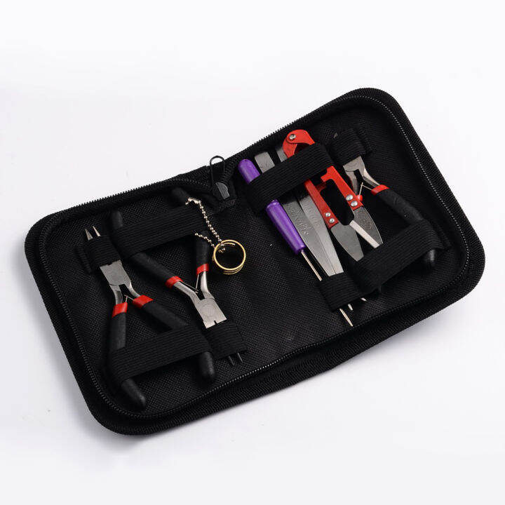 8ชิ้น-set-tang-คีมขนาดเล็กคีมตัดลวดที่สมบูรณ์สะดวก-set-tang-สำหรับการซ่อมเครื่องประดับ