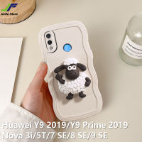 Jiefie แกะน่ารักเคสโทรศัพท์สำหรับ Huawei Y9 2019 / Y9 prime/nova 3i / 5T / 7 se/ 8 se/ 9 SE originality WAVE EDGE แฟชั่น Soft TPU ฝาครอบโทรศัพท์