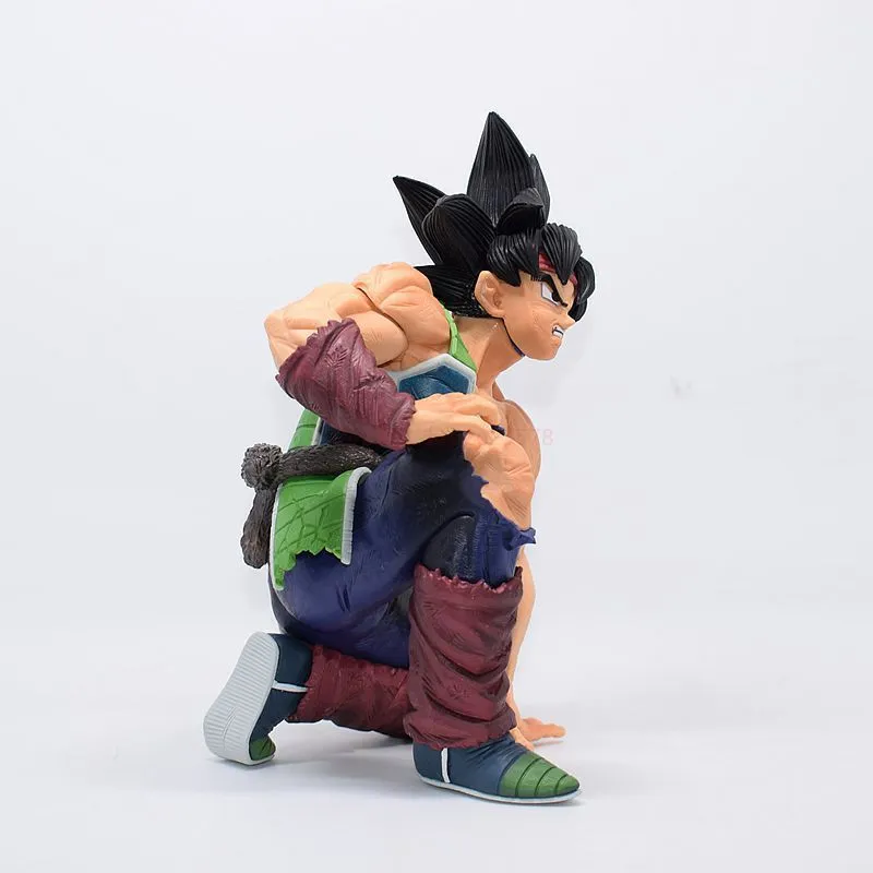 Dragon Ball Manga Black Hair Burdock Goku Father Action Figure 30cm