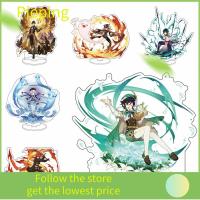 ★COD&amp;Ready Stock★PIEPING Anime Figure Genshin Impact Zhongli Diluc Venti Klee Keqing Qiqi Acrylic Stand Model Plate Desk Decor Standing Sign Fans Gifts