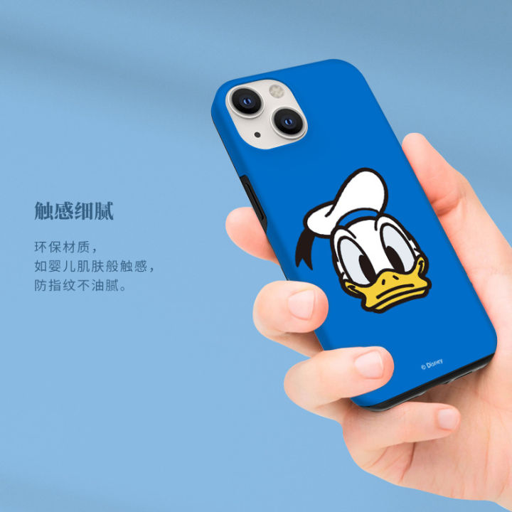 donald-duck-daisy-เคสโทรศัพท์มือถือสำหรับ-apple-13promax-เคสโทรศัพท์สองชั้น-iphone-12เคสป้องกันคู่ป้องกันการตก14
