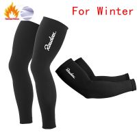 2023 Raudax Arm Leg Warmers Black Winter Thermal Fellce Cycling Arm Warmer MTB Bicycle Running Racing MTB Bike Leg Sleeve Sleeves