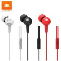 C100SI In-Ear Headphones with Mic Bass Stereo In-ear Earphones With Earbuds [white/black/red]