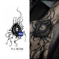 【Mars Tattoo Shop】NEW technology Long Lasting 2 Weeks Semi-Permanent tattoo Temporary Tattoo sticker, Fake Tattoo, Dark Eye, D111