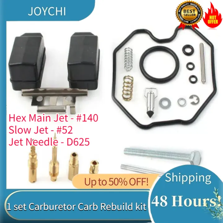 Joychi Carburetor Rebuild Repair Kit With Floating Jets For Honda