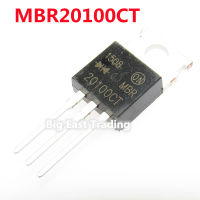 10Pcs ใหม่ MBR20100CT B20100G In-Line-220 20A100V ไดโอด Schottky