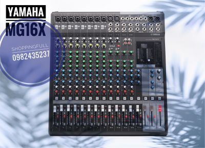 (รับประกันสินค้า) MG16X มิกเซอร์แบบอนาล็อค 16 Channel Stereo Mixer with SPX Effects Processor