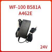 A462E ชาร์จอะแดปเตอร์ DC 24V AC สำหรับเครื่องสแกนเครื่องพิมพ์อิงค์เจ็ท B581A WF-100 Epson แหล่งจ่ายไฟ GT-1500อะแดปเตอร์ A421H A441H GT-2500