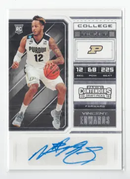 2018-19 Panini Contenders Draft Picks Game Day Ticket Signatures