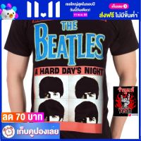 เสื้อวง THE BEATLES เสื้อใส่สบาย Rock เดอะบีเทิลส์ ไซส์ยุโรป RCM661